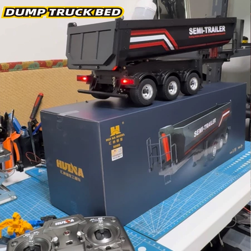 Rc Hobby Grade Truck - Truk RC Huina 1509 & Trailer
