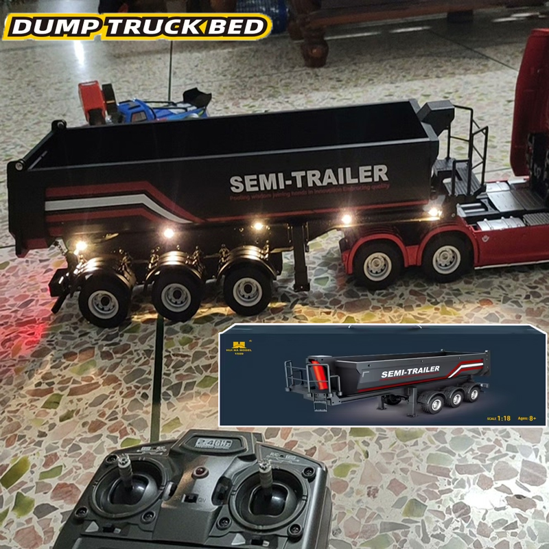 Truk RC Huina 1509 & Trailer 1 - Rc Hobby Grade Truck ulasan dan harga