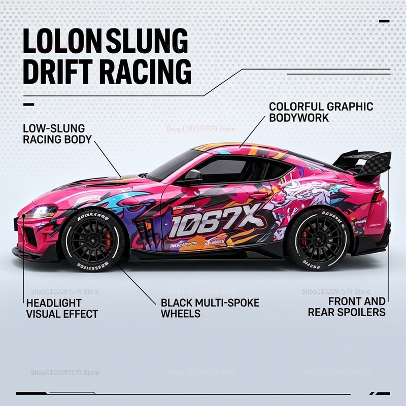 Mobil RC Drift Skala 1:43, Kec - Rc Hobby Toucan ulasan dan harga
