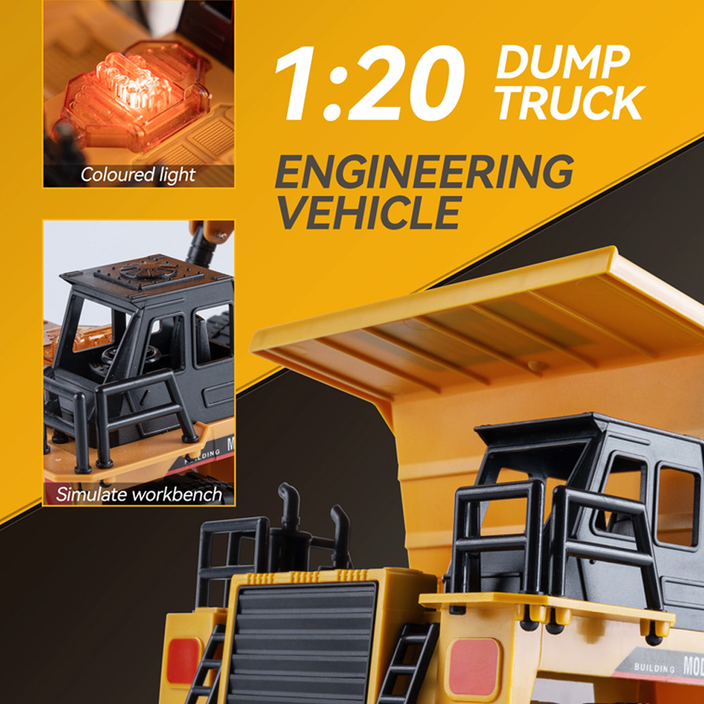 Truk Dump RC 4WD Skala 1:20, K - Rc Hobby Grade Truck ulasan dan harga
