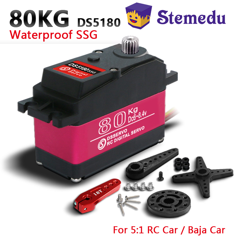 Dsservo tahan air DS5180 80KG  - Rc Hobby Shops ulasan dan harga